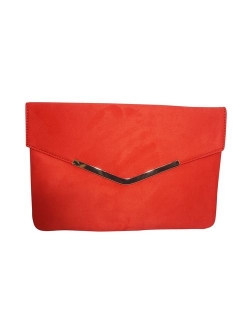 Chicastic Envelope Foldover Casual Evening Clutch Bag