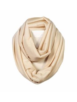 Scarfand's Super Soft Light Weight Solid Color Infinity Loop Scarf