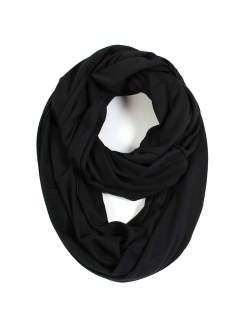 Scarfand's Super Soft Light Weight Solid Color Infinity Loop Scarf