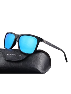 MERRY'S Unisex Polarized Aluminum Sunglasses Vintage Sun Glasses