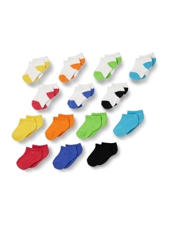 Kids' 14-Pack Cotton Low Cut Sock