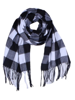 Agio Kids Scarf Warm Shawls Scarves Parent-child Scarf Womens Plaid Scarfs Small