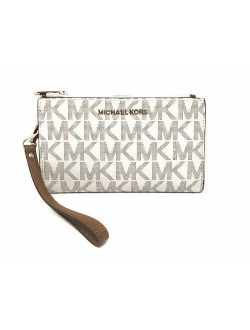 Jet Set Travel Double Zip Wristlet