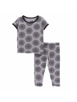 KicKee Pants Print Short Sleeve Pajama Set