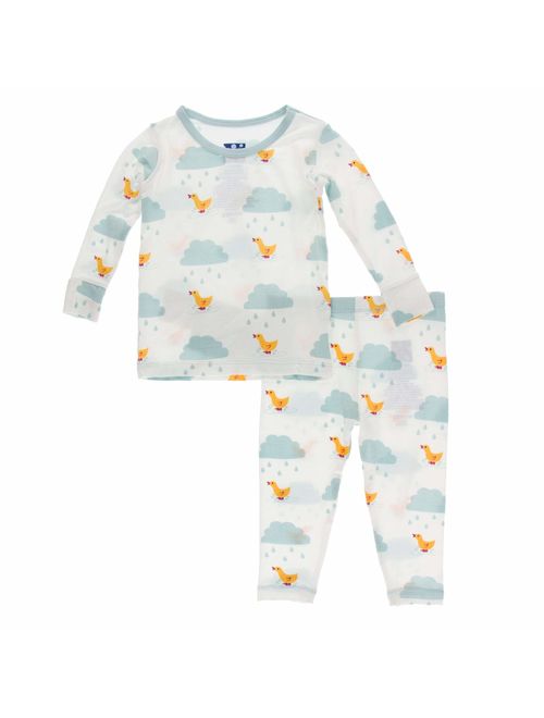 KicKee Pants Print Short Sleeve Pajama Set