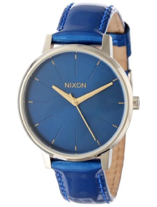 Nixon Kensington Leather Casual Designer Women's Watch (37mm. Leather Band)