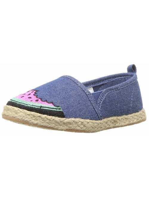 OshKosh B'Gosh Kids Belle Girl's Beachy Espadrille Flat Loafer