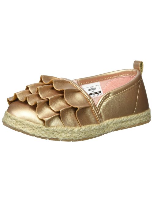 OshKosh B'Gosh Kids Belle Girl's Beachy Espadrille Flat Loafer