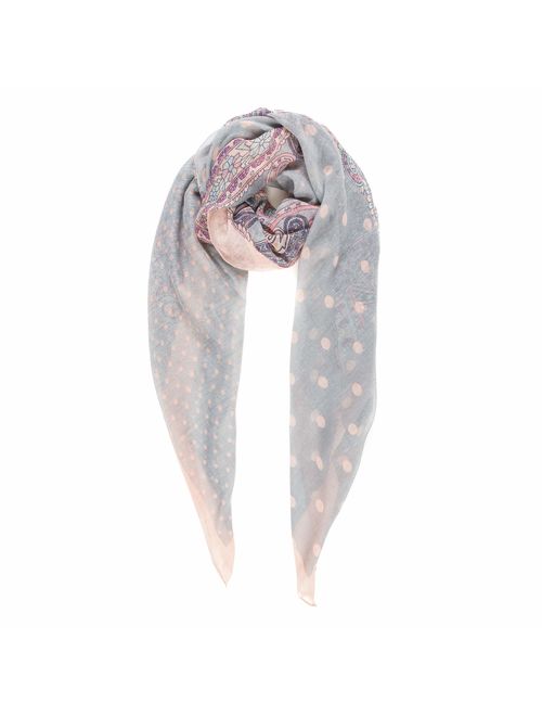 Scarf for Women Lightweight Paisley Fashion for Fall Winter Scarves Shawl Wrap