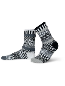 Solmate Socks - Mismatched Crew Socks for women or Men