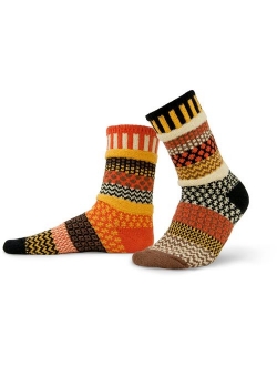 Solmate Socks - Mismatched Crew Socks for women or Men