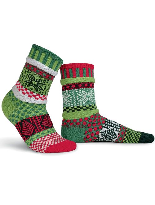 Solmate Socks - Mismatched Crew Socks for women or Men