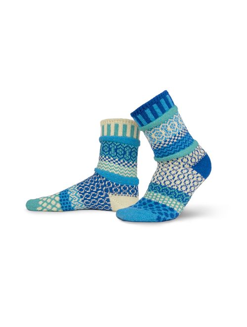 Solmate Socks - Mismatched Crew Socks for women or Men