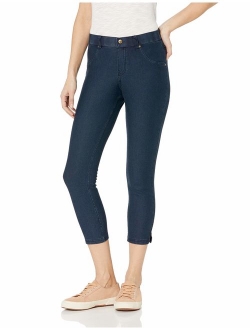 Women's Essential Denim Jean Capri Leggings, Assorted