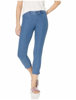 Women's Essential Denim Jean Capri Leggings, Assorted