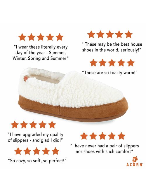 acorn summer slippers