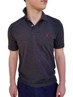 Classic Fit Mesh Polo Shirt