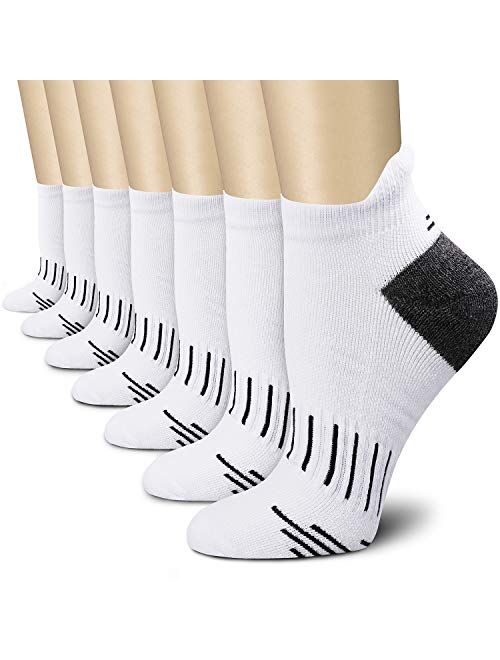 Compression Socks (3/6/7 Pairs),15-20 mmHg is Best Athletic & Medical for Men & Women, Running, Flight, Travel, Nurses