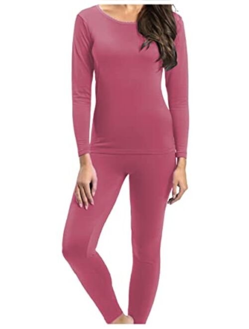 Rocky Thermal Underwear for Women (Long Johns Thermals Set) Shirt & Pants, Base Layer w/Leggings/Bottoms Ski/Extreme Cold