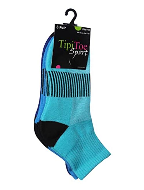 Tipi Toe Women's 12-Pairs Low Cut Athletic Sport Peformance Socks