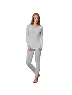 HEROBIKER Thermal Underwear Women Ultra-Soft Set Base Layer Top & Bottom Long Johns with Fleece Lined Winter