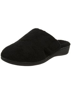 Womens Gemma Mule Comfortable Spa House Slippers that include Three-Zone Comfort with Orthotic Insole Arch Support