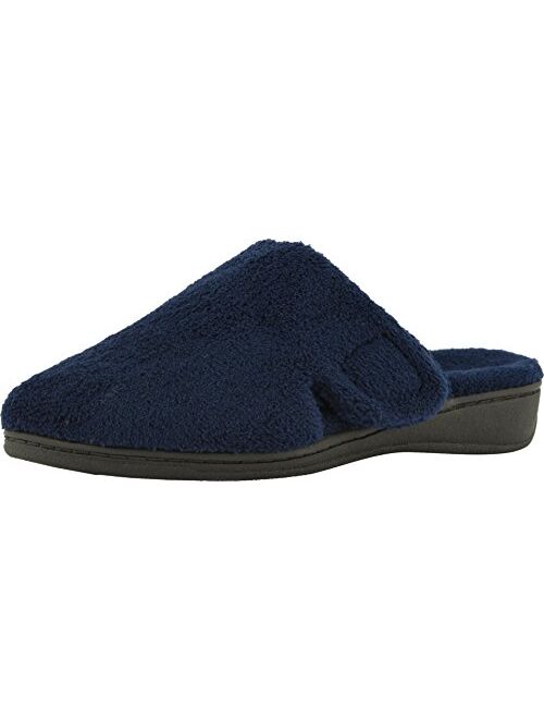 Vionic Women’s Gemma Mule Comfortable Spa House Slippers that include Three-Zone Comfort with Orthotic Insole Arch Support