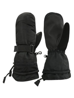 N'Ice Caps Men's and Women's 100 Gram Thinsulate Waterproof Ski Mittens and Gloves