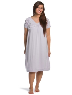 Fishers Finery Women's Tranquil Dreams Short Sleeve Nightgown