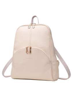 Nevenka Brand Women Bags Backpack Purse PU Leather Zipper Bags Casual Backpacks Shoulder Bags