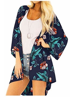 Yonala Summer Womens Beach Wear Cover up Swimwear Beachwear Bikini Cardigan