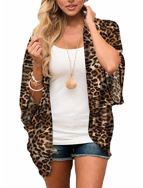 Yonala Summer Womens Beach Wear Cover up Swimwear Beachwear Bikini Cardigan