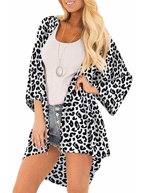 Yonala Summer Womens Beach Wear Cover up Swimwear Beachwear Bikini Cardigan