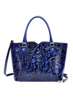 Designer Handbags For Women Floral Purses Top Handle Satchel Handbags