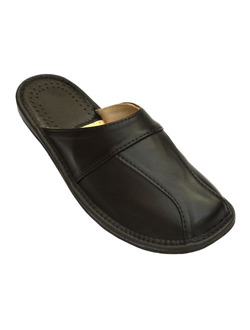 Buy Mens House Slippers | Finest Calfskin Leather | 28 online | Topofstyle