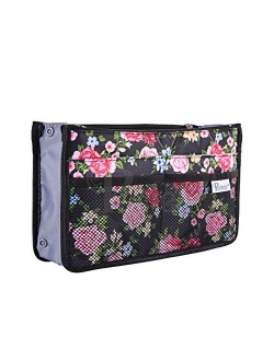 Purse Organizer Insert Handbag Organizer - Chelsy - 28 Colors Available - Small, Medium or Large