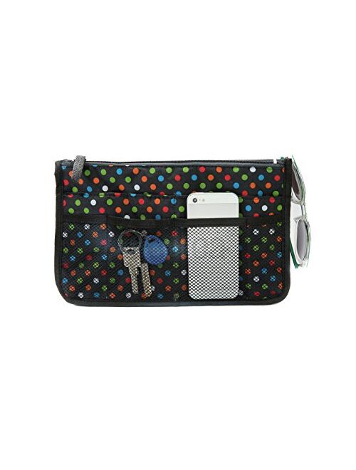 Periea Purse Organizer Insert Handbag Organizer - Chelsy - 28 Colors Available - Small, Medium or Large