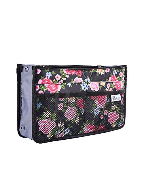 Periea Purse Organizer Insert Handbag Organizer - Chelsy - 28 Colors Available - Small, Medium or Large