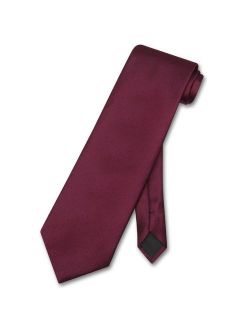 NeckTie Solid BURGUNDY Color Men's Neck Tie