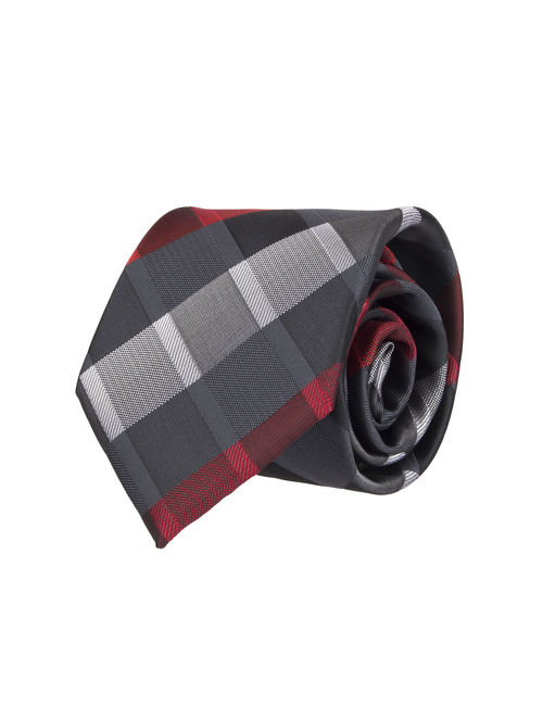 DXL Men's Extra Long B&T Plaid Tie