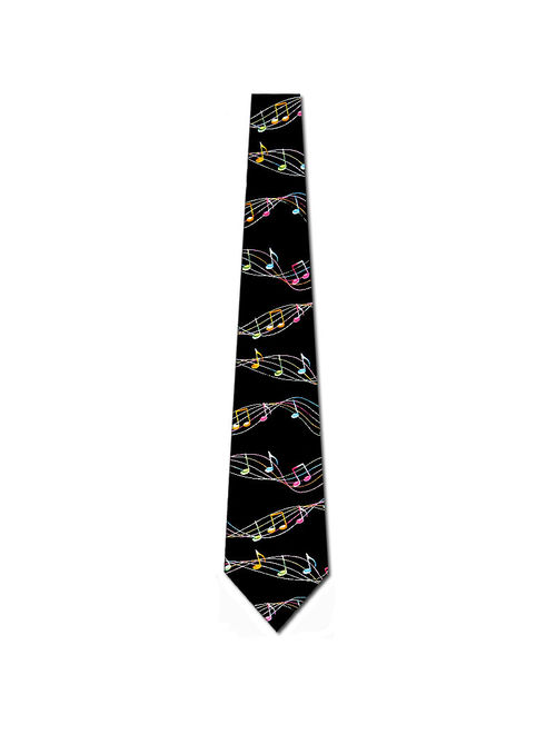 Musical Stripe Necktie Mens Tie