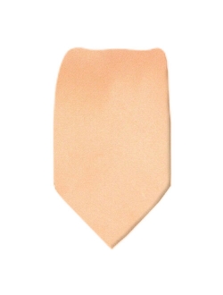 Men's Solid Color XL Extra Long Big and Tall Necktie Ties - Many Colors Available