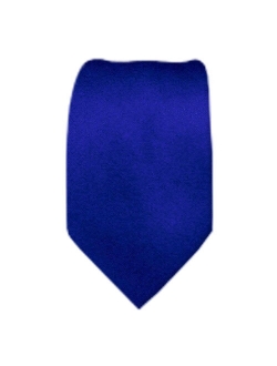 Men's Solid Color XL Extra Long Big and Tall Necktie Ties - Many Colors Available