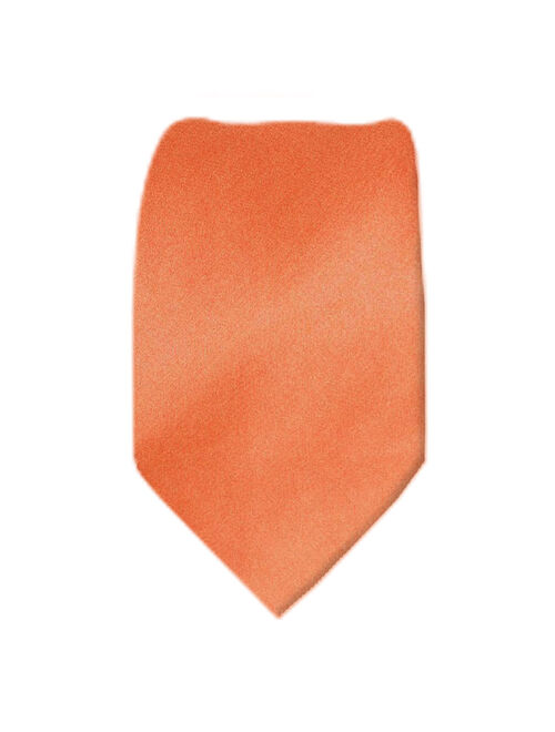 Men's Solid Color XL Extra Long Big and Tall Necktie Ties - Many Colors Available