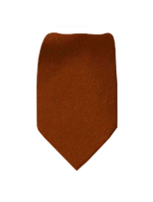 Men's Solid Color XL Extra Long Big and Tall Necktie Ties - Many Colors Available