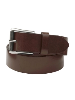 Kingsize Men's Big and Tall Casual Leather Belt