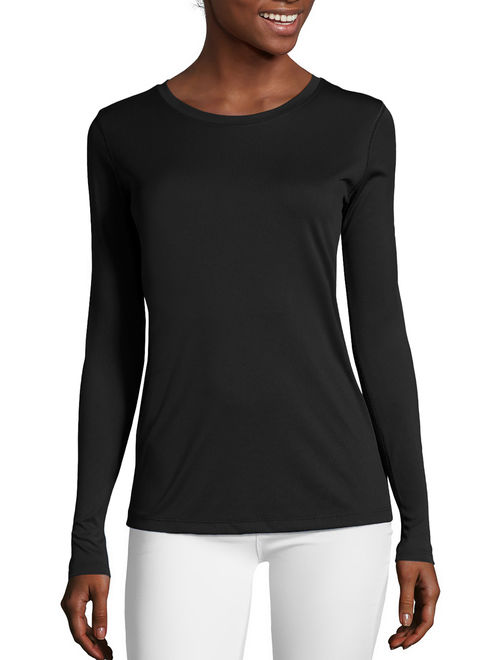 Hanes Sport Women's Active CoolDri Performance Long-Sleeve Tee