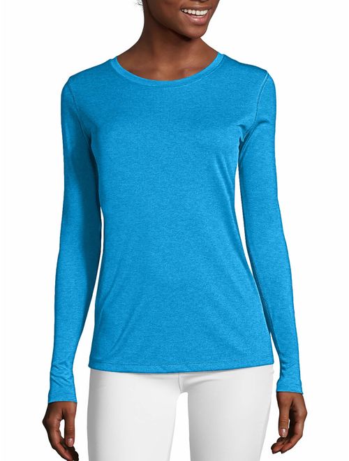 Hanes Sport Women's Active CoolDri Performance Long-Sleeve Tee