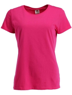 Women Cotton Crew Neck T Shirt