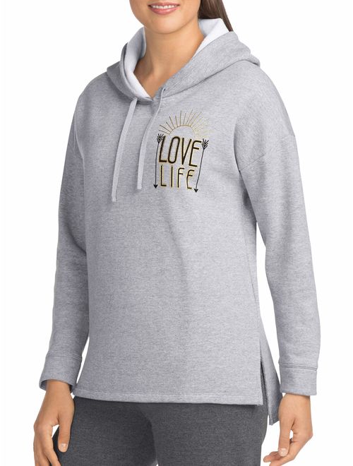 Hanes Women's Graphic Pullover Hoodie